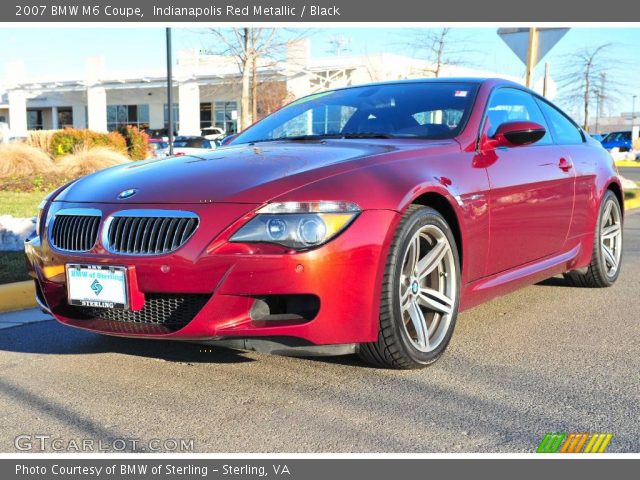 2007 BMW M6 Coupe in Indianapolis Red Metallic
