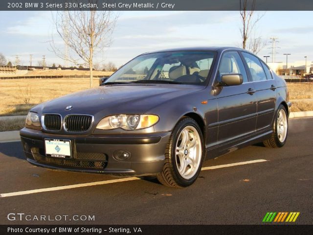 2002 BMW 3 Series 330i Sedan in Steel Grey Metallic