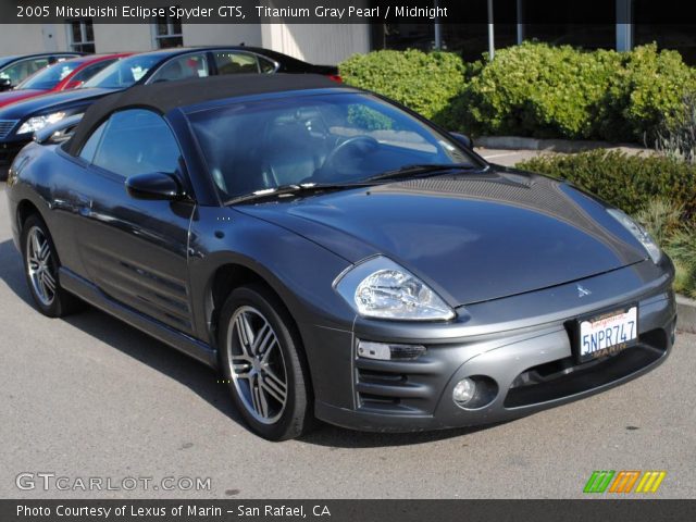 2005 Mitsubishi Eclipse Spyder GTS in Titanium Gray Pearl