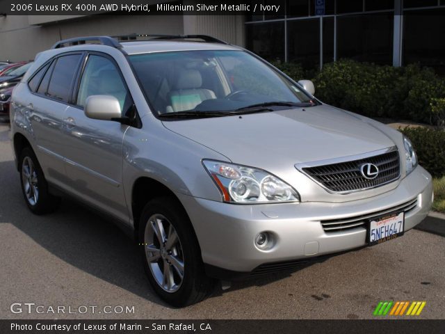 2006 Lexus RX 400h AWD Hybrid in Millenium Silver Metallic