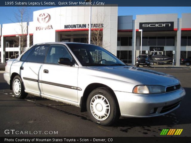 1995 Subaru Legacy L Sedan in Quick Silver Metallic