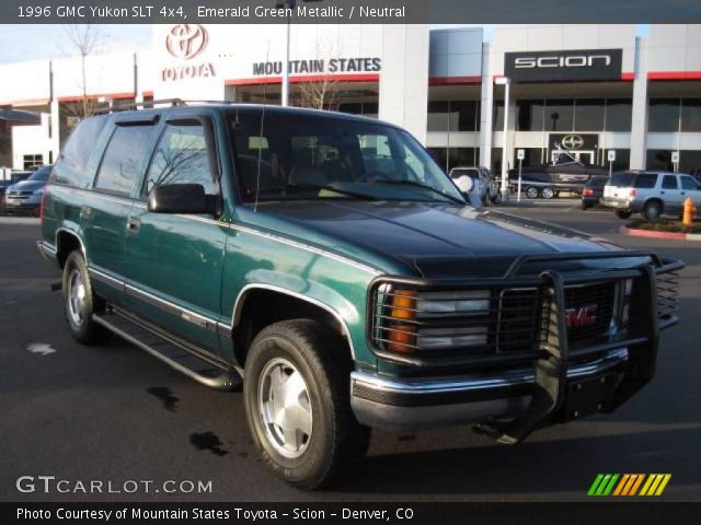 1996 GMC Yukon SLT 4x4 in Emerald Green Metallic