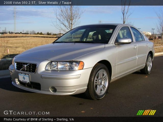 2008 Volvo S60 2.5T in Silver Metallic