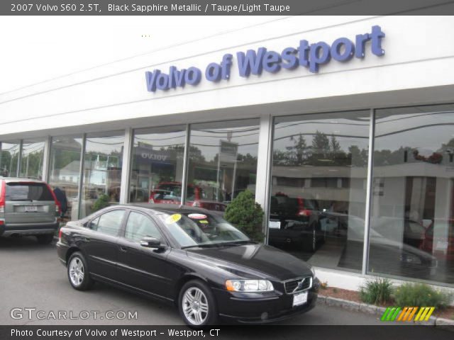 2007 Volvo S60 2.5T in Black Sapphire Metallic