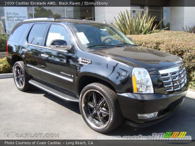 2009 Cadillac Escalade AWD in Black Raven