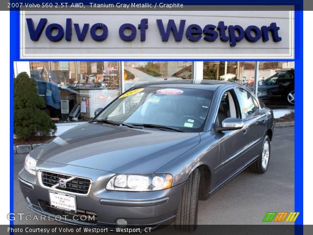 2007 Volvo S60 2.5T AWD in Titanium Gray Metallic