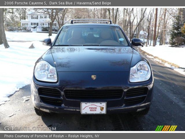 2006 Porsche Cayenne S in Dark Sea Blue