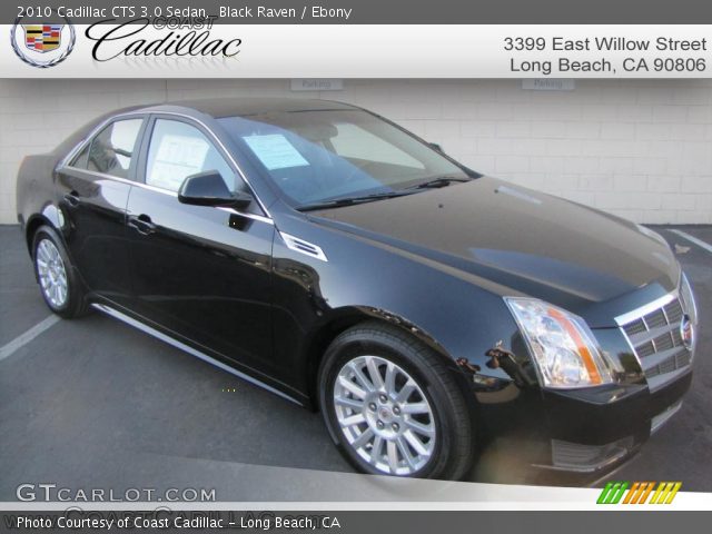 2010 Cadillac CTS 3.0 Sedan in Black Raven