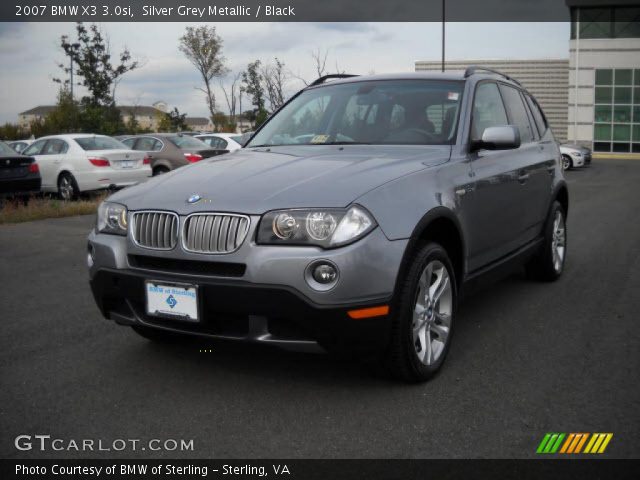 2007 BMW X3 3.0si in Silver Grey Metallic