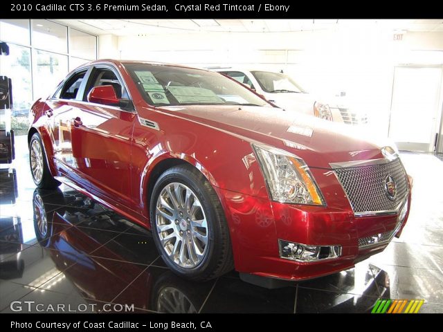 2010 Cadillac CTS 3.6 Premium Sedan in Crystal Red Tintcoat