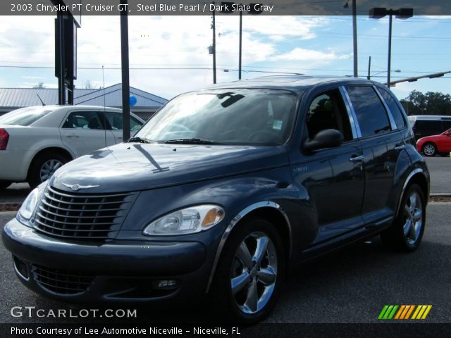 2003 Chrysler PT Cruiser GT in Steel Blue Pearl