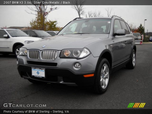 2007 BMW X3 3.0si in Silver Grey Metallic