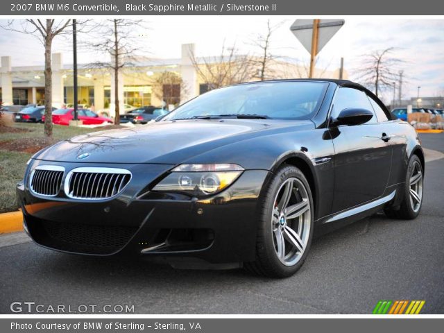 2007 BMW M6 Convertible in Black Sapphire Metallic