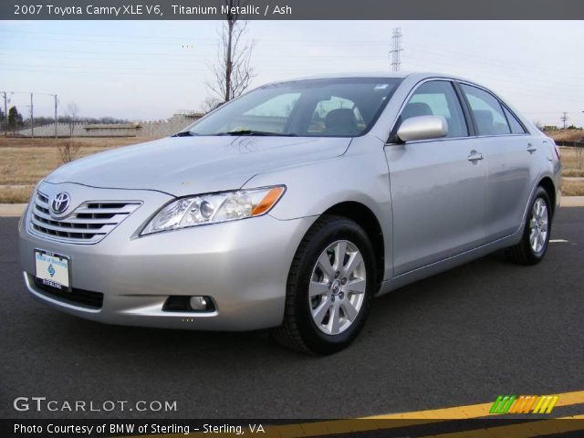 2007 Toyota Camry XLE V6 in Titanium Metallic