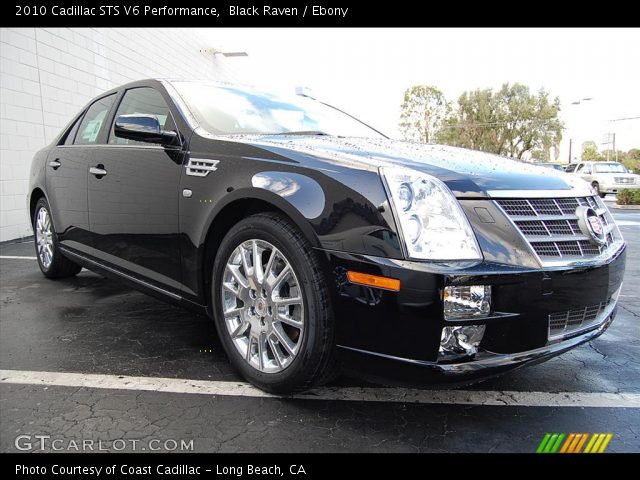 2010 Cadillac STS V6 Performance in Black Raven