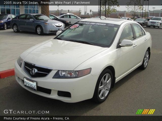 2005 Acura TSX Sedan in Premium White Pearl