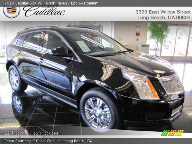 2010 Cadillac SRX V6 in Black Raven