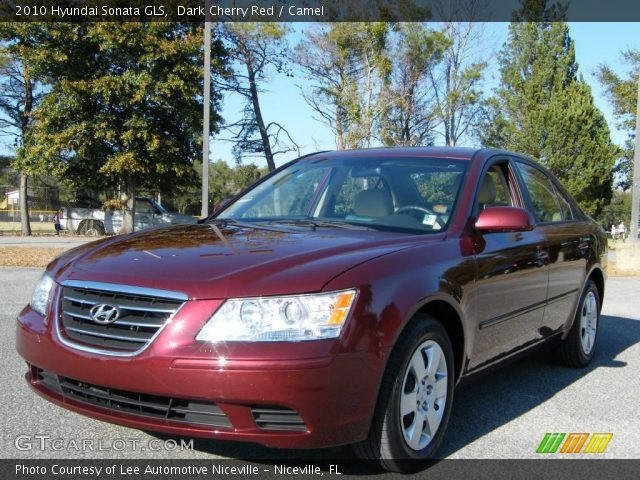 2010 Hyundai Sonata GLS in Dark Cherry Red
