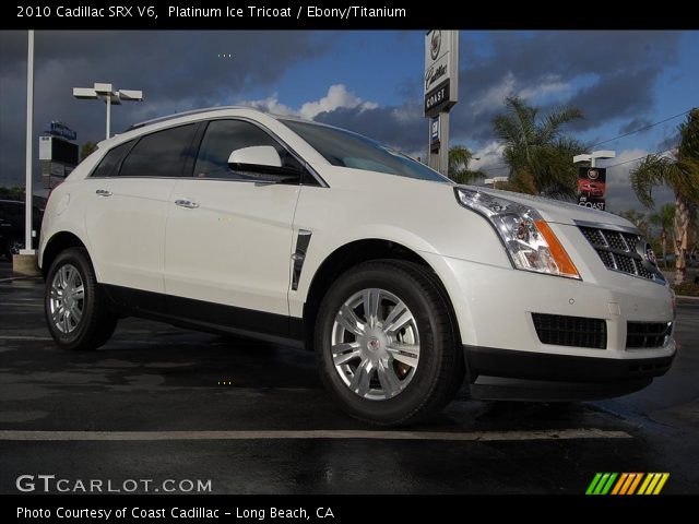 2010 Cadillac SRX V6 in Platinum Ice Tricoat