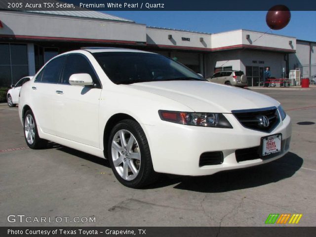 2005 Acura TSX Sedan in Premium White Pearl