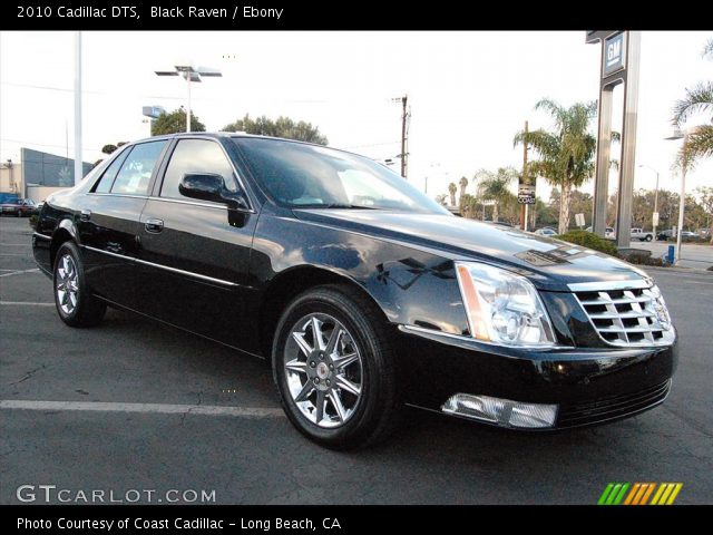 2010 Cadillac DTS  in Black Raven
