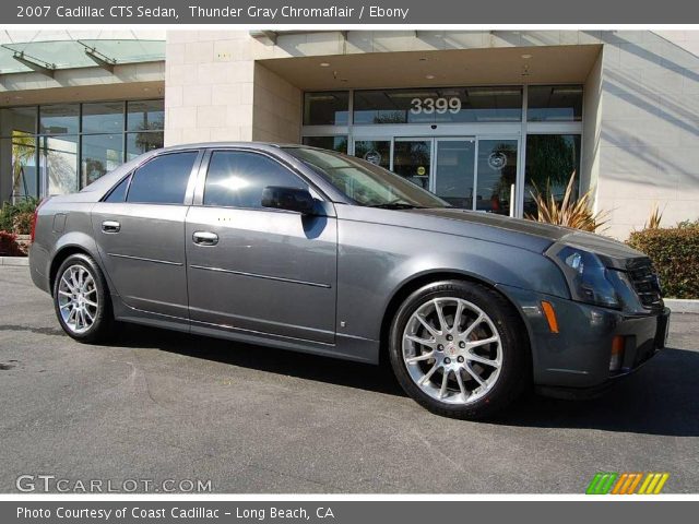 2007 Cadillac CTS Sedan in Thunder Gray Chromaflair