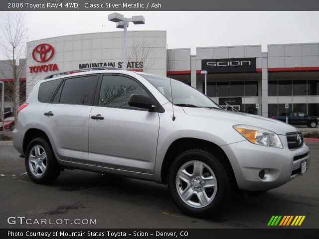 2006 Toyota RAV4 4WD in Classic Silver Metallic