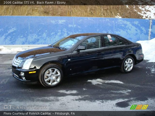 2006 Cadillac STS V6 in Black Raven