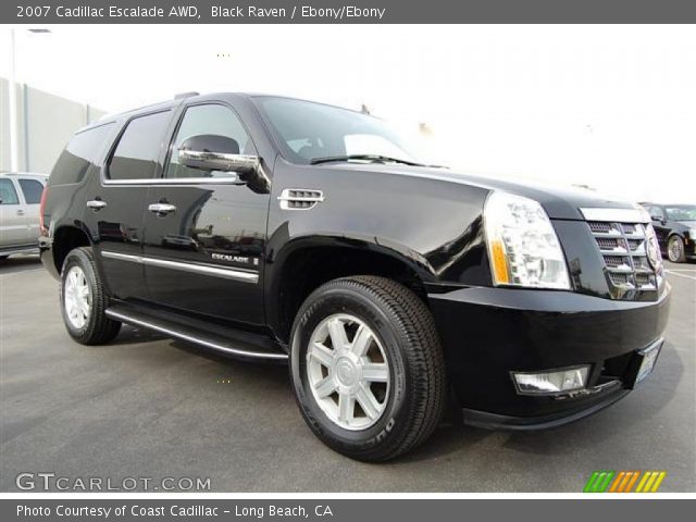 2007 Cadillac Escalade AWD in Black Raven