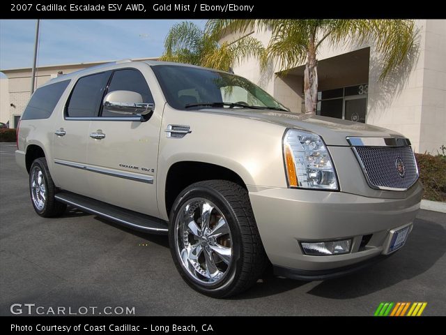 2007 Cadillac Escalade ESV AWD in Gold Mist