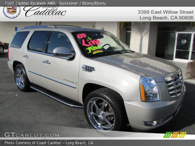 2007 Cadillac Escalade AWD in Quicksilver