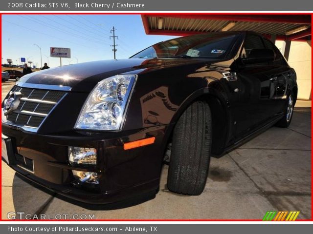 2008 Cadillac STS V6 in Black Cherry