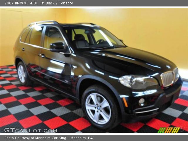 2007 BMW X5 4.8i in Jet Black