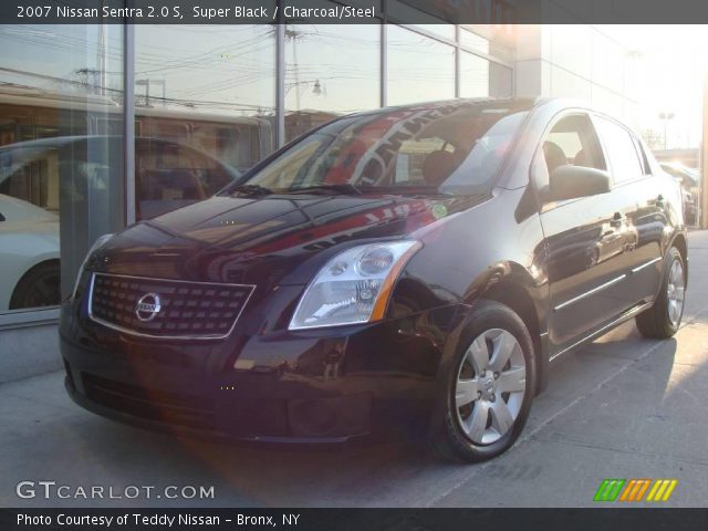 2007 Nissan Sentra 2.0 S in Super Black