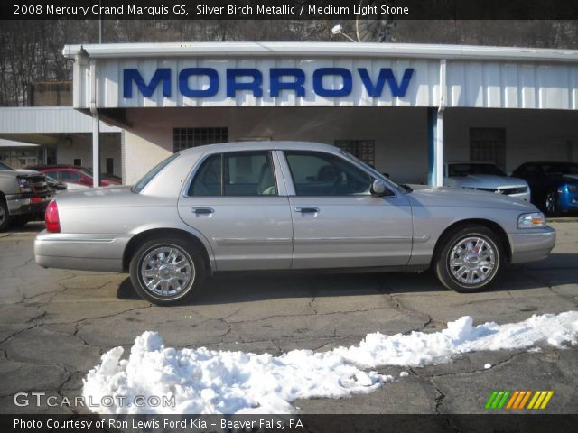 2008 Mercury Grand Marquis GS in Silver Birch Metallic
