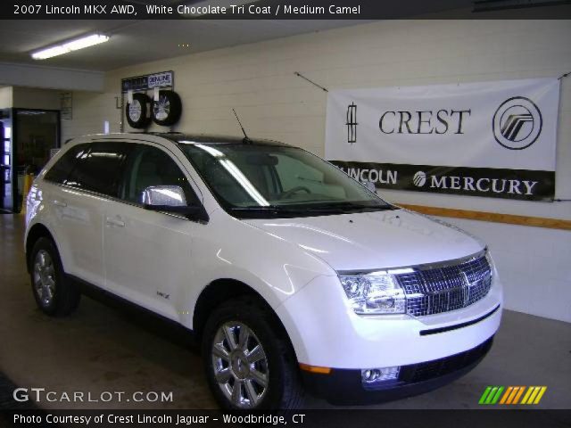 2007 Lincoln MKX AWD in White Chocolate Tri Coat. Click to see large ...