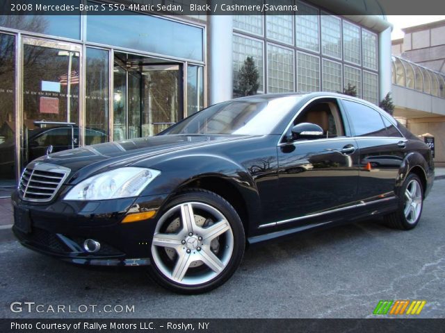 2008 Mercedes-Benz S 550 4Matic Sedan in Black