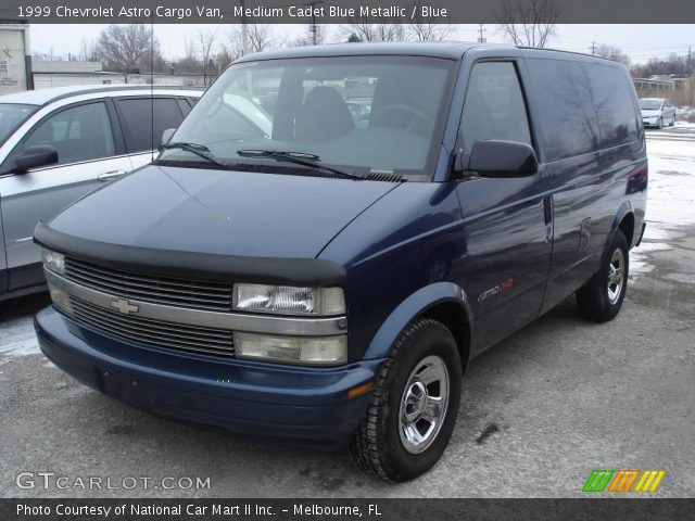 1999 Chevrolet Astro Cargo Van in Medium Cadet Blue Metallic