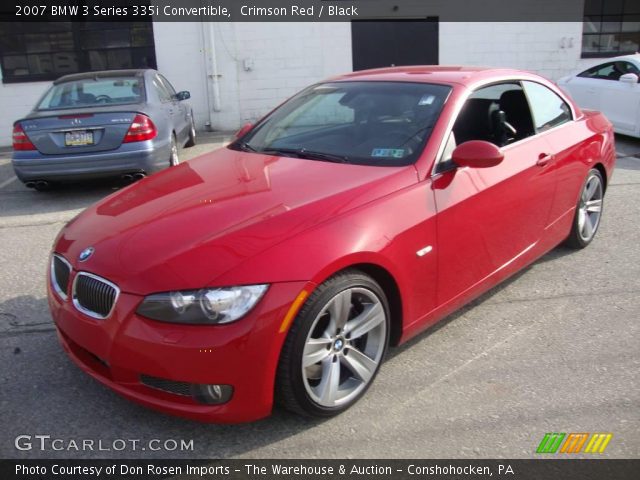 2007 BMW 3 Series 335i Convertible in Crimson Red