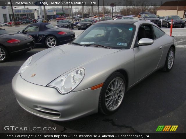 2002 Porsche 911 Targa in Arctic Silver Metallic
