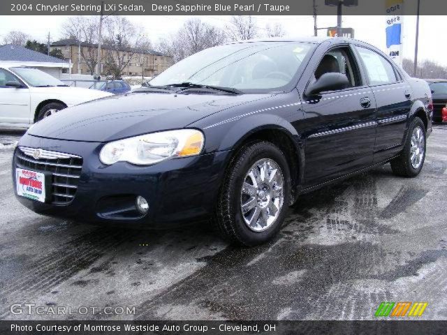 2004 Chrysler Sebring LXi Sedan in Deep Sapphire Blue Pearl