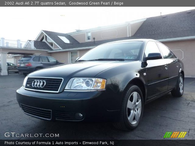 2002 Audi A6 2.7T quattro Sedan in Goodwood Green Pearl
