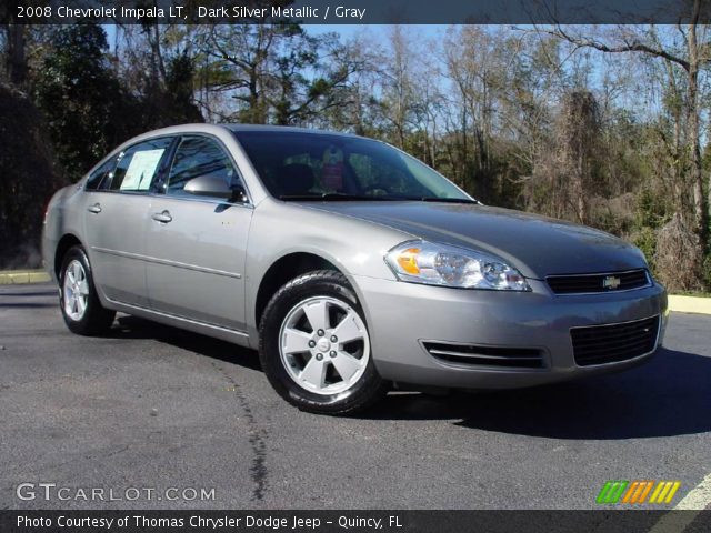2008 Chevrolet Impala LT in Dark Silver Metallic