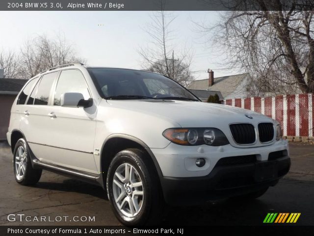 2004 BMW X5 3.0i in Alpine White