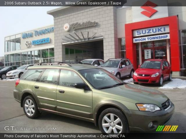 2006 Subaru Outback 2.5i Wagon in Willow Green Opalescent