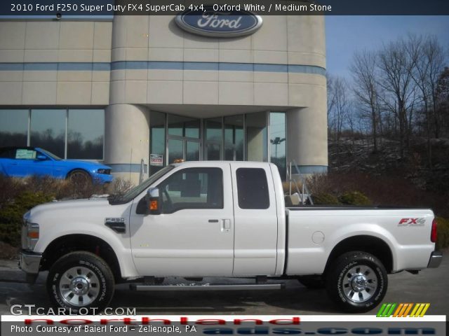 2010 Ford F250 Super Duty FX4 SuperCab 4x4 in Oxford White