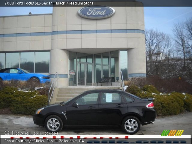 2008 Ford Focus SES Sedan in Black