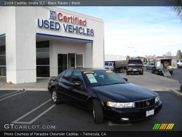 2004 Cadillac Seville SLS in Black Raven