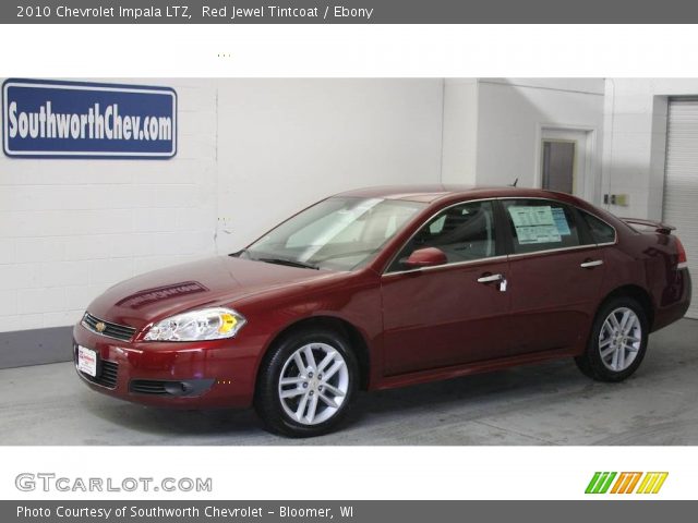 2010 Chevrolet Impala LTZ in Red Jewel Tintcoat