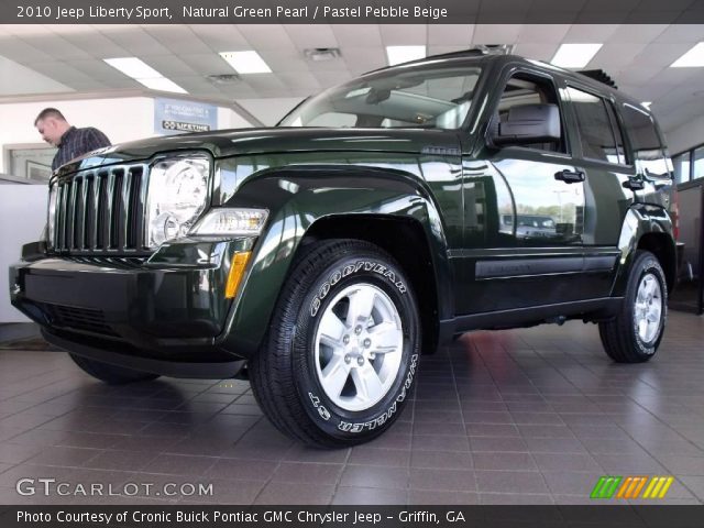 2010 Jeep Liberty Sport in Natural Green Pearl